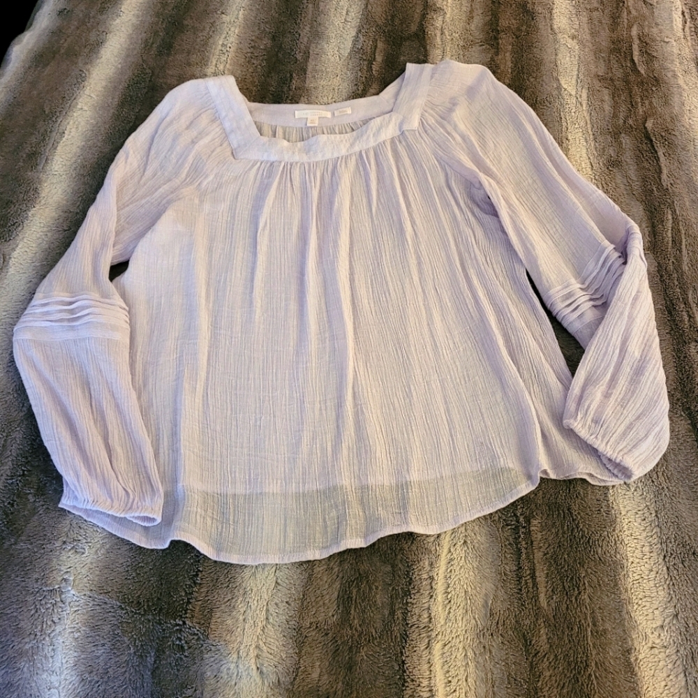 LC Lauren Conrad peasant blouse size XL